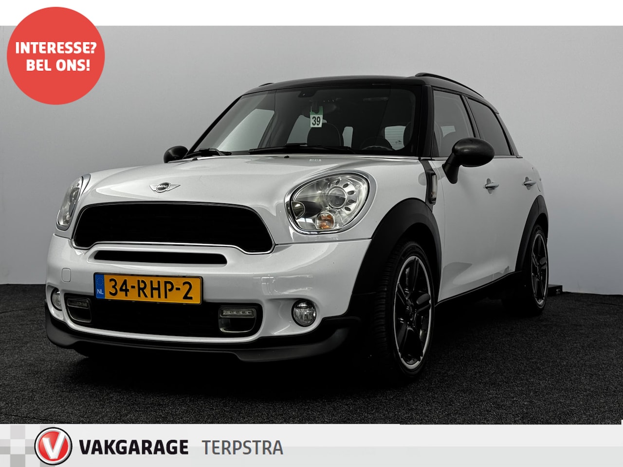 MINI Countryman - 1.6 Cooper S Chili/ Automaat/ 184pk!/ Two-Tone/ Panorama-Dak/ 18'' LMV/ Bi-Xenon/ Keyless/ - AutoWereld.nl