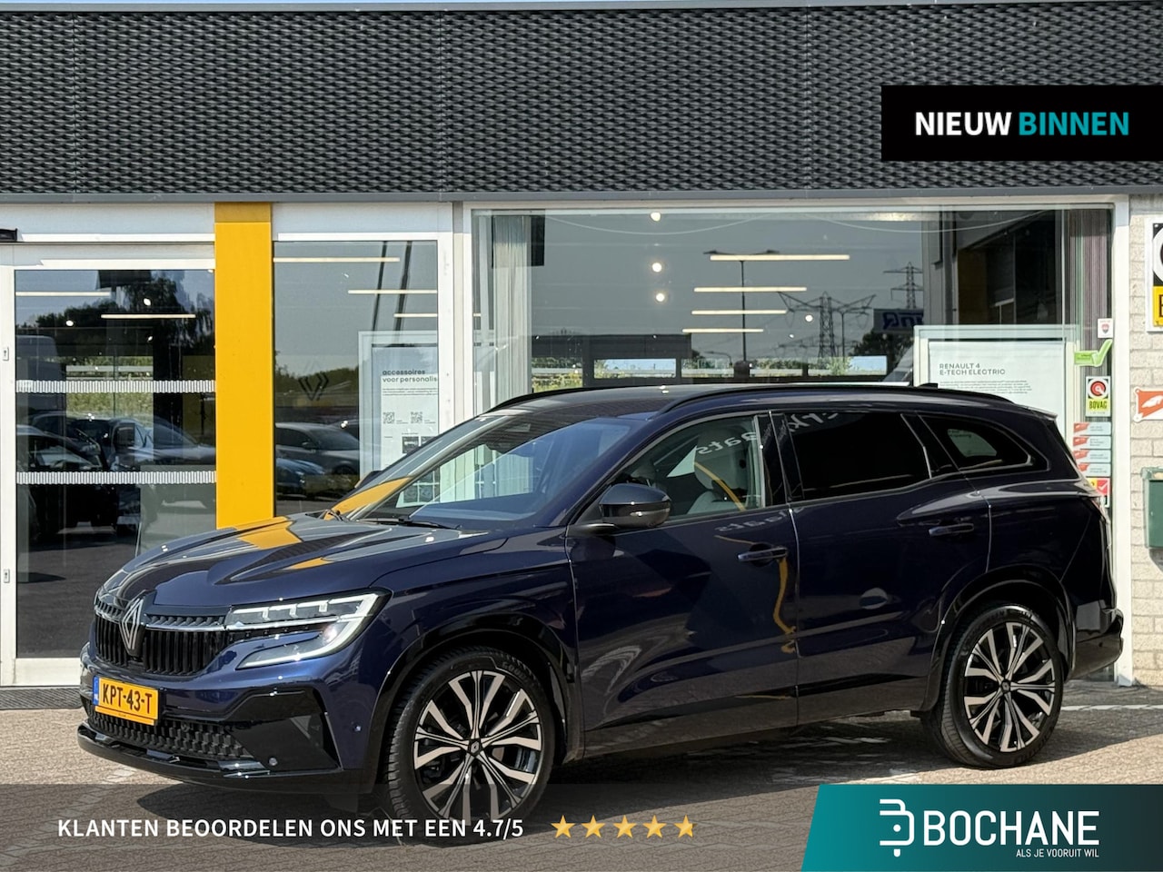 Renault Espace - E-Tech full hybrid 200 iconic 7p. | 360 graden camera | Stoel & stuur verwarming | Elektri - AutoWereld.nl