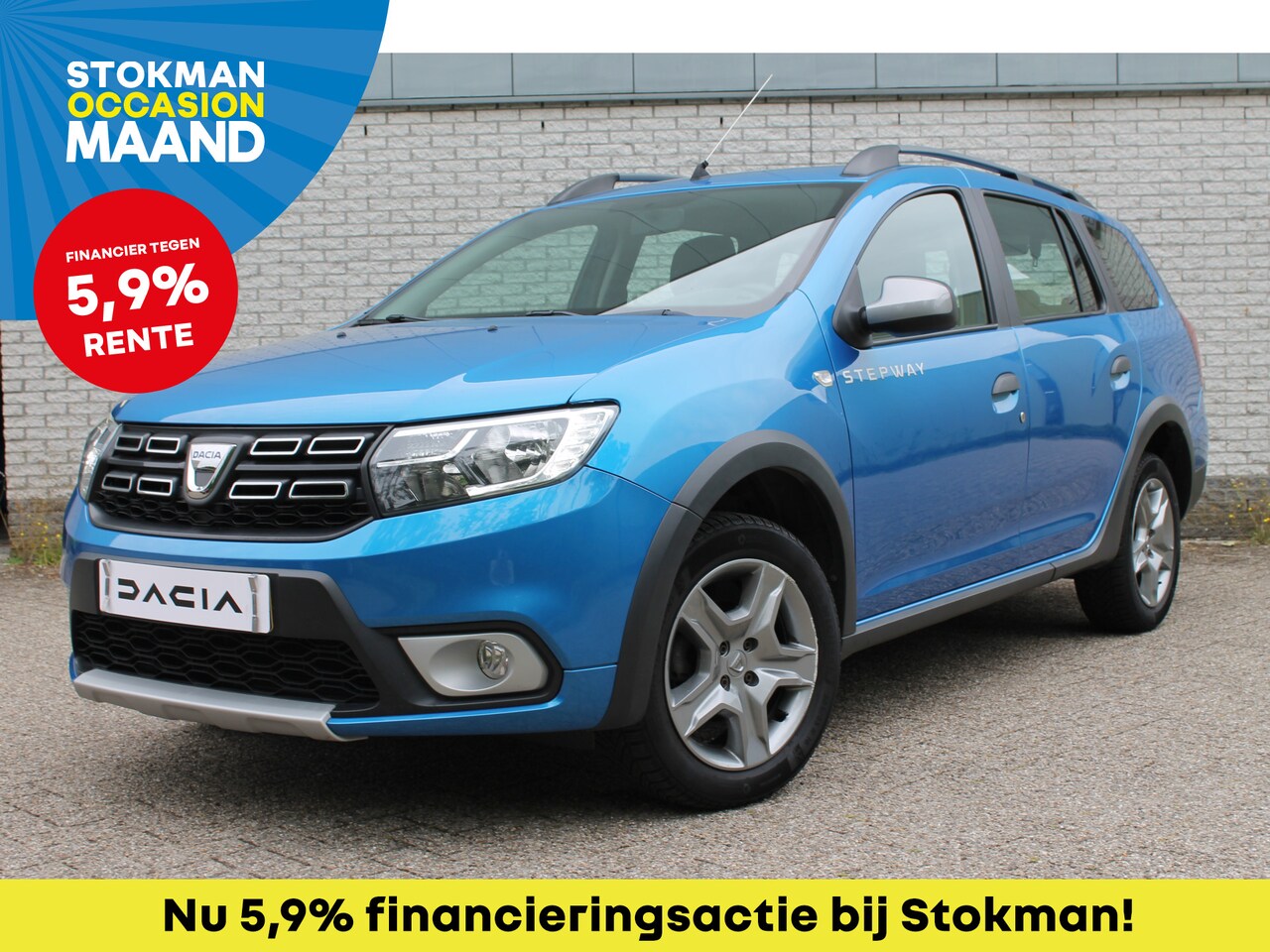 Dacia Logan MCV - 0.9 TCe Stepway | airco | navigatie | lederen bekleding | all season banden - AutoWereld.nl