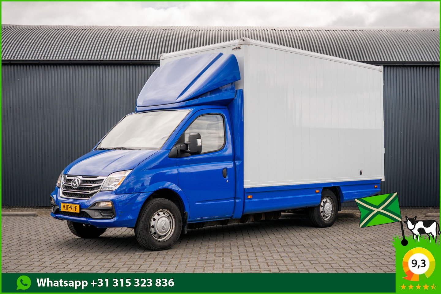 Maxus EV80 - | Bakwagen | Volledig elektrisch | 1e Eigenaar | Airco - AutoWereld.nl