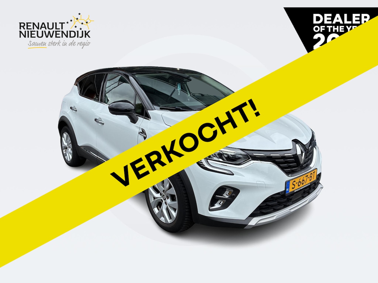 Renault Captur - 1.0 TCe 90 Intens l TREKHAAK l CAMERA l NAVI l CRUISE l SENSOREN - AutoWereld.nl