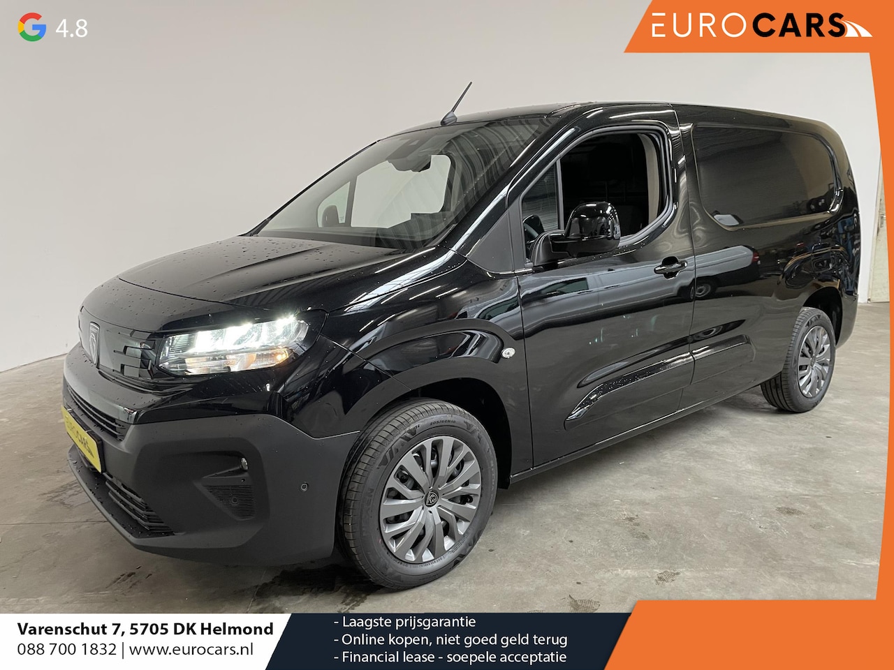 Peugeot Partner - 1.5 BlueHDi 130PK Automaat L2 Navigatie Apple Carplay / Android Auto DAB trekhaak Cruise C - AutoWereld.nl
