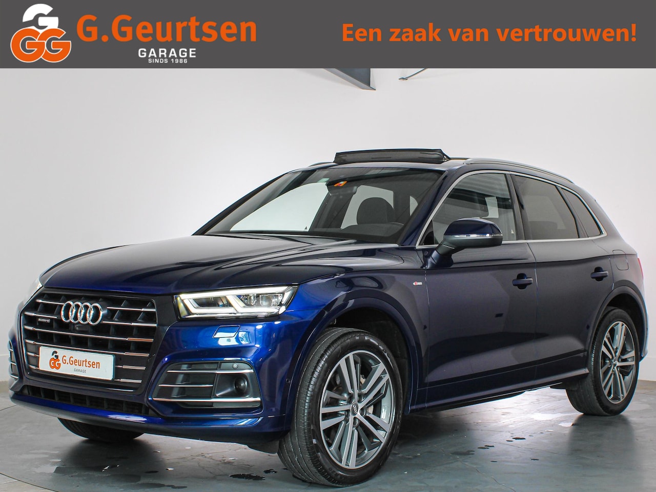 Audi Q5 - 55 TFSI e quattro Competition Panoramadak, Luchtvering, Trekhaak, RS-Stoelen, ACC - AutoWereld.nl