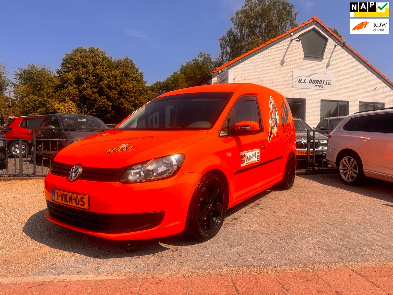 Volkswagen Caddy - 1.6 TDI leer,carplay,zeer netjes - AutoWereld.nl