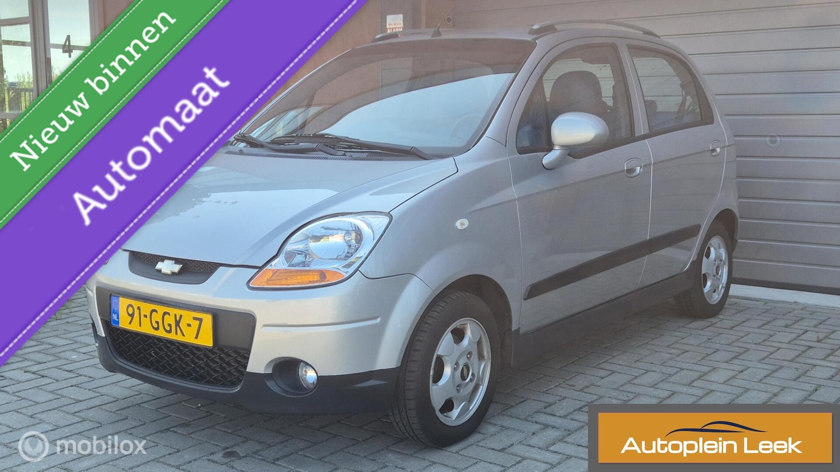 Chevrolet Matiz - 0.8 Style AUTOMAAT AIRCO ELEKTRISCHE RAMEN - AutoWereld.nl