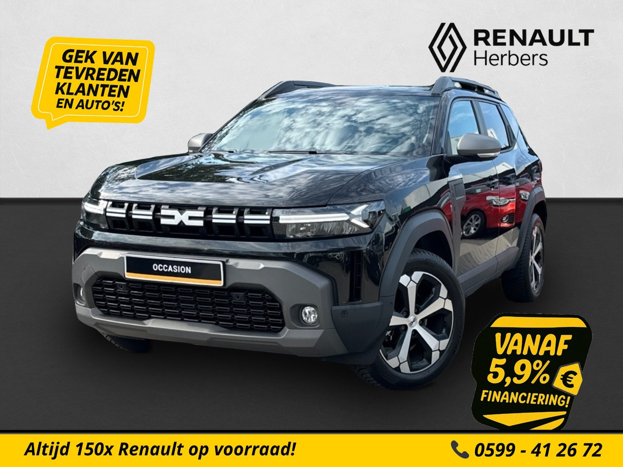 Dacia Duster - 1.6 Hybrid 140 Journey AUTOMAAT / 360 CAMERA /  VEEL OPTIES / 18 INCH - AutoWereld.nl