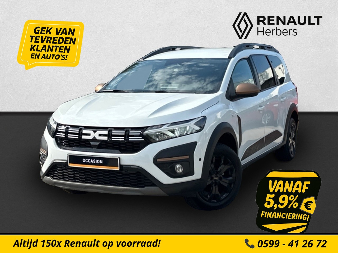 Dacia Jogger - 1.0 TCe Bi-Fuel Extreme 7p. NAVI / LPG G3 / 7 PERSOONS / ALLE OPTIES - AutoWereld.nl