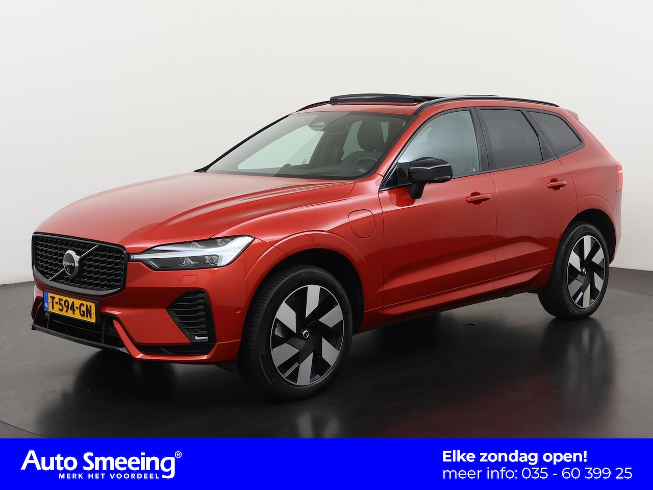 Volvo XC60 - T6 Long Range AWD Ultimate Dark | Luchtvering | Trekhaak | Bowers & Wilkins audio | Zondag - AutoWereld.nl