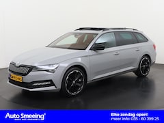 Skoda Superb Combi - 1.4 TSI iV Sportline | Panoramadak | Trekhaak | 360 Camera | 19" Supernova | Zondag Open