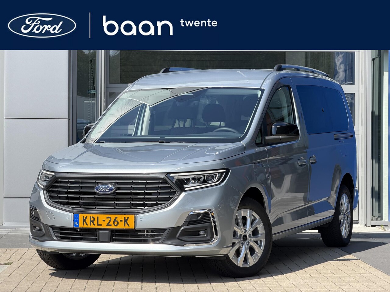 Ford Tourneo Connect - 1.5 PHEV L2 Titanium | Trekhaak | 7 zitplaatsen | AGR stoelen | LED v+a | Adaptive Cruise - AutoWereld.nl