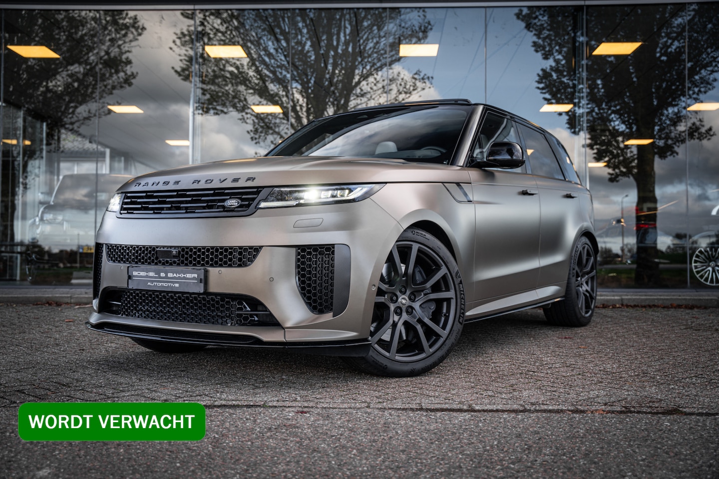 Land Rover Range Rover Sport - 4.4 P635 SV Edition One Carbon Bronze ** Panorama** CARBON velgen** - AutoWereld.nl