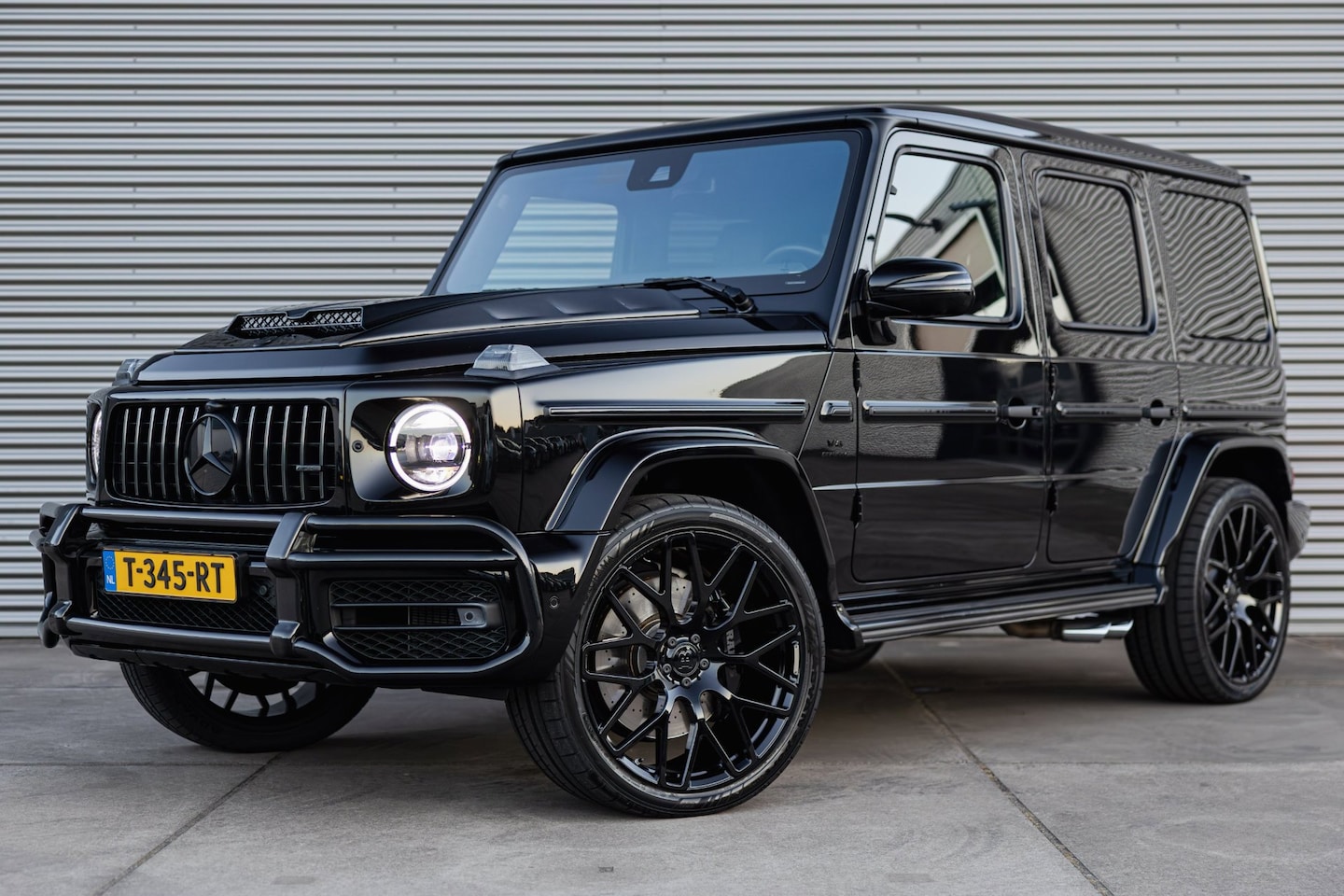 Mercedes-Benz G-klasse - 63 AMG *Verlengde fabrieksgar.*Full black*Brabus velgen* - AutoWereld.nl