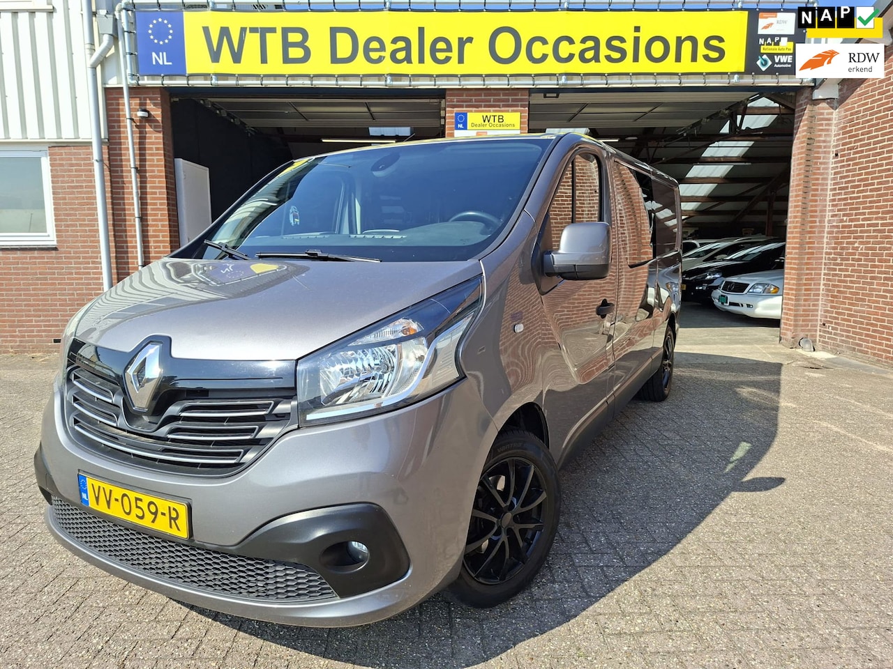 Renault Trafic - 1.6 dCi T29 L2H1 DC Formula Edition Energy 1.6 dCi T29 L2H1 DC Formula Edition Energy, dubbele cabine, Airco. - AutoWereld.nl