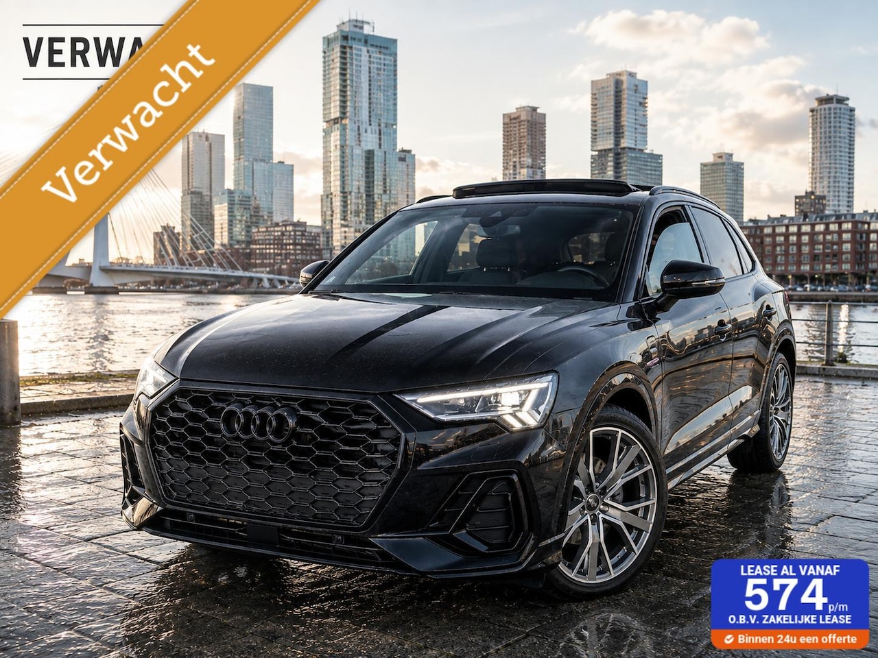 Audi Q3 Sportback - 45 TFSI e S-Line Edition*Aut*Pano*Matrix*sfeerv*245PK* - AutoWereld.nl
