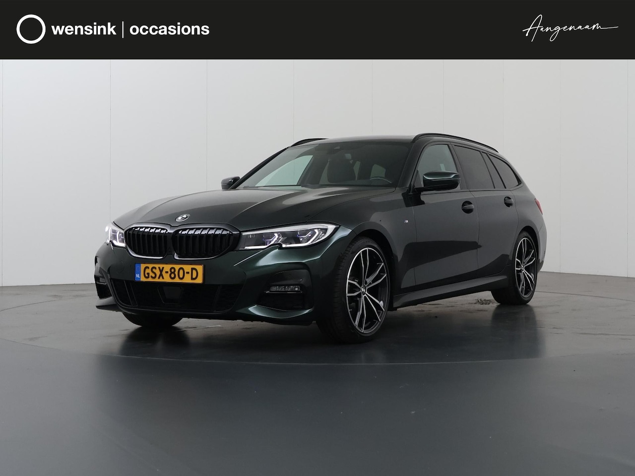 BMW 3-serie Touring - 320i High Executive | M-Pakket | Panoramadak | Sportstoelen | Lederen Interieur | Adaptiev - AutoWereld.nl