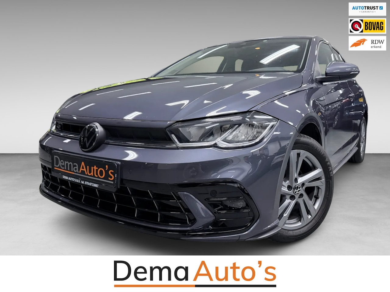Volkswagen Polo - 1.0 TSI R-Line Business NAVI/V-COCKPIT/DAB/CARPLAY/CRUISE/ECC/PDC/// - AutoWereld.nl