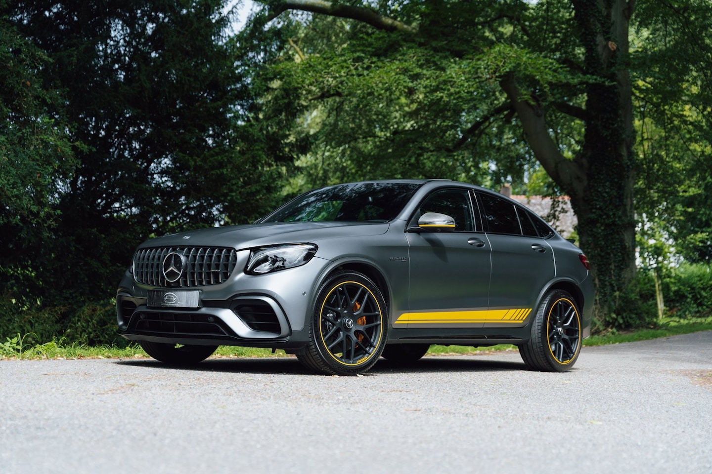 Mercedes-Benz GLC-klasse Coupé - AMG 63 S Edition 1 4MATIC+ Pano, Kuipstoelen, 360° Camera, HUD, Sfeerverlichting, ACC, Lan - AutoWereld.nl
