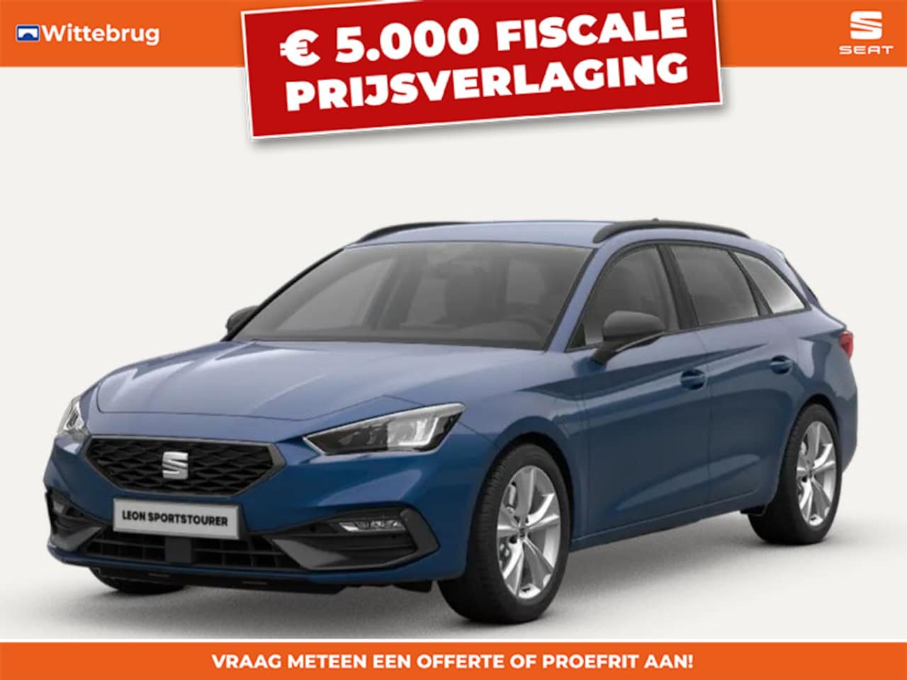 SEAT Leon Sportstourer - 1.5 TSI e-Hybrid FR Business Technology Pack - Matrix Led - AutoWereld.nl
