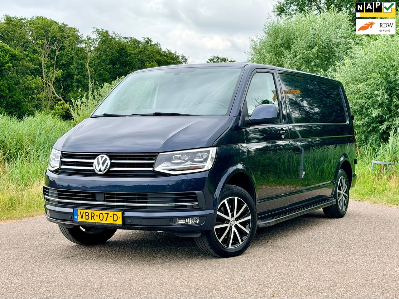 Volkswagen Transporter - 2.0 TDI L2H1 DC Comfortline Plus Automaat Trekhaak Navi Airco Raamspiraal Soft Close NAP N - AutoWereld.nl