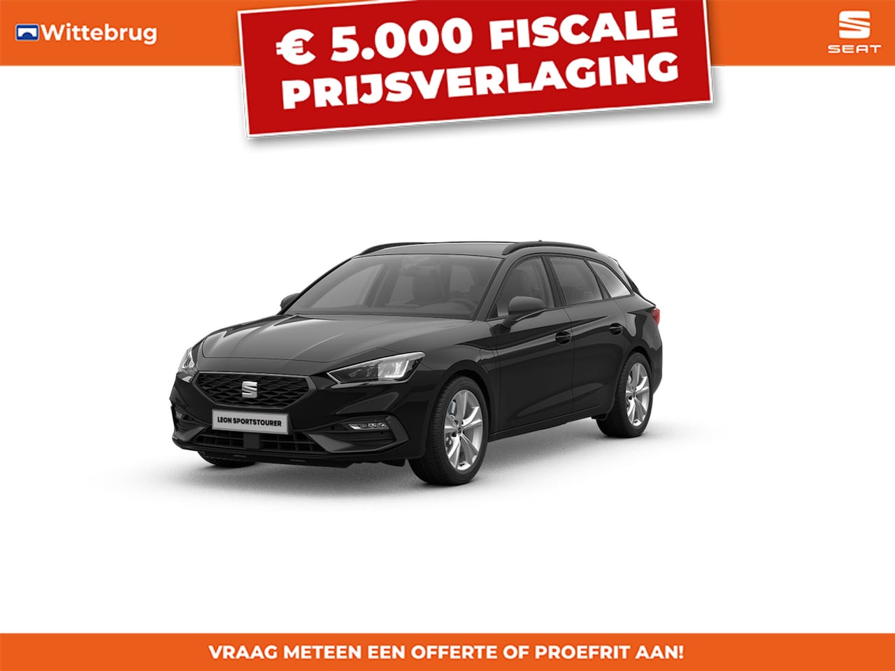 SEAT Leon Sportstourer - 1.5 TSI e-Hybrid FR Business Technology Pack - Matrix Led - AutoWereld.nl
