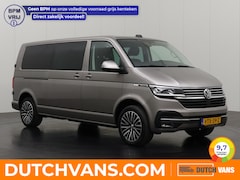 Volkswagen Transporter - 2.0TDI DSG Automaat Lang Dubbele Cabine Bulli | Digital Cockpit | Leder | Navigatie | Trek