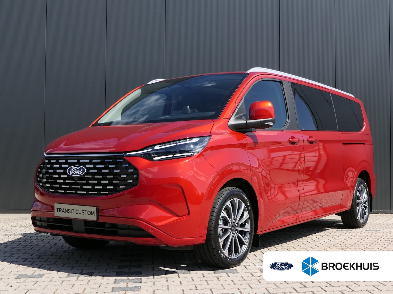 Ford Transit Custom Tourneo - 340 2.5 PHEV L2H1 Titanium X | Leder | Panoramdak | B&O Audio | BLIS | Adaptive Cruise | A - AutoWereld.nl