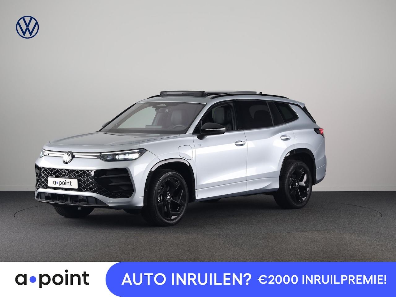 Volkswagen Tayron - R-Line Edition 1.5 eHybrid 150 kW / 204 PK SUV 6 v Panoramadak | 360 camera | Head Up Disp - AutoWereld.nl