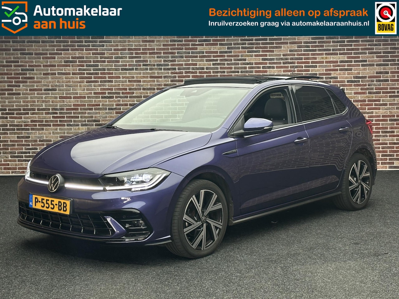 Volkswagen Polo - 1.0 TSI R-Line Business IQ VIRTUAL PANORAMA DEALER GARANTIE 110PK - AutoWereld.nl