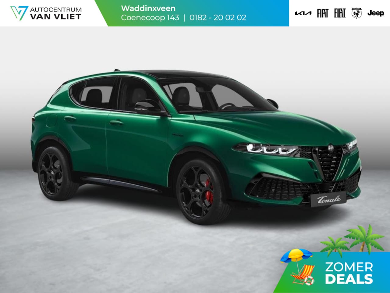Alfa Romeo Tonale - 1.3 Ibrida Plug-In Q4 270pk AWD Veloce | Teck Pack | Schuif/Kanteldak | Harman Kardon | 20 - AutoWereld.nl