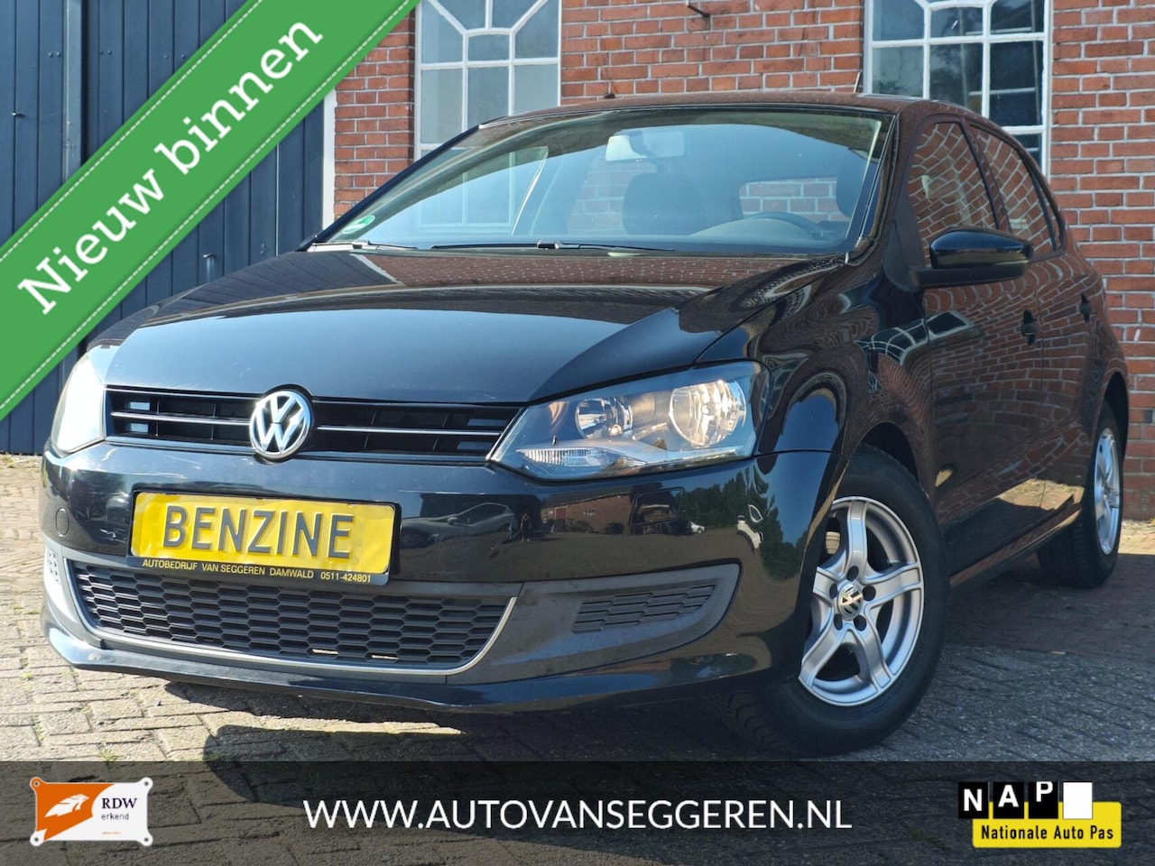 Volkswagen Polo - 1.2 Comfortline - Garantie / APK/ Airco / Elek. ramen - AutoWereld.nl