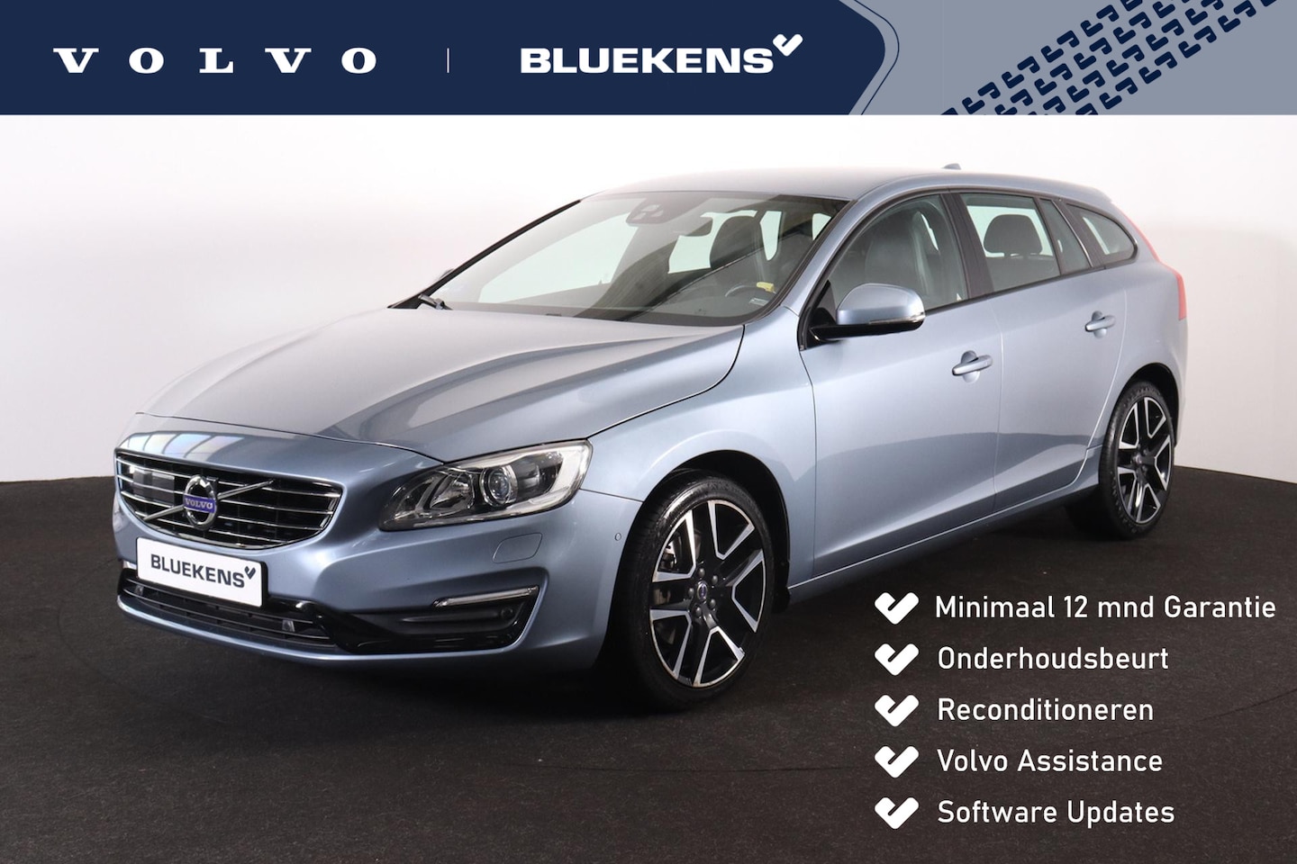 Volvo V60 - T3 Polar+ Dynamic - Adaptive Cruise Control - Xenon-koplampen - Sensus navigatie - Leder - - AutoWereld.nl