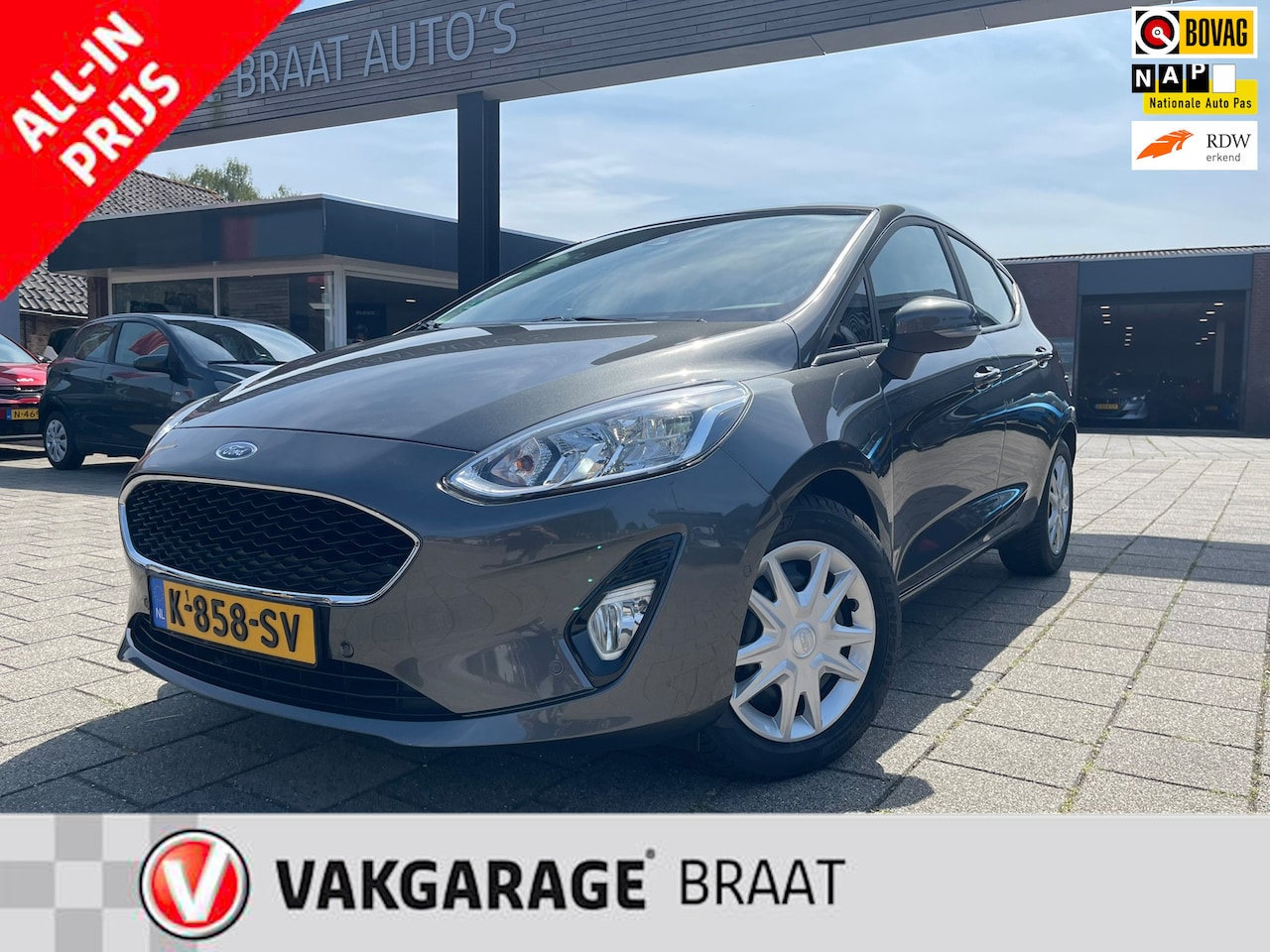 Ford Fiesta - 1.0 EcoBoost l CARPLAY l CRUISE l ALL-IN PRIJS! - AutoWereld.nl