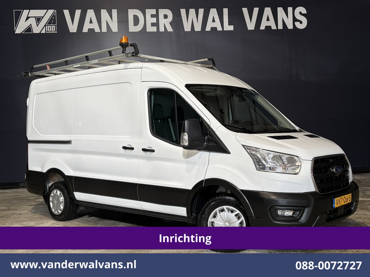 Ford Transit - 2.0 TDCI 130pk L2H2 Inrichting Euro6 Airco | Omvormer | Imperiaal | Camera | Apple Carplay - AutoWereld.nl