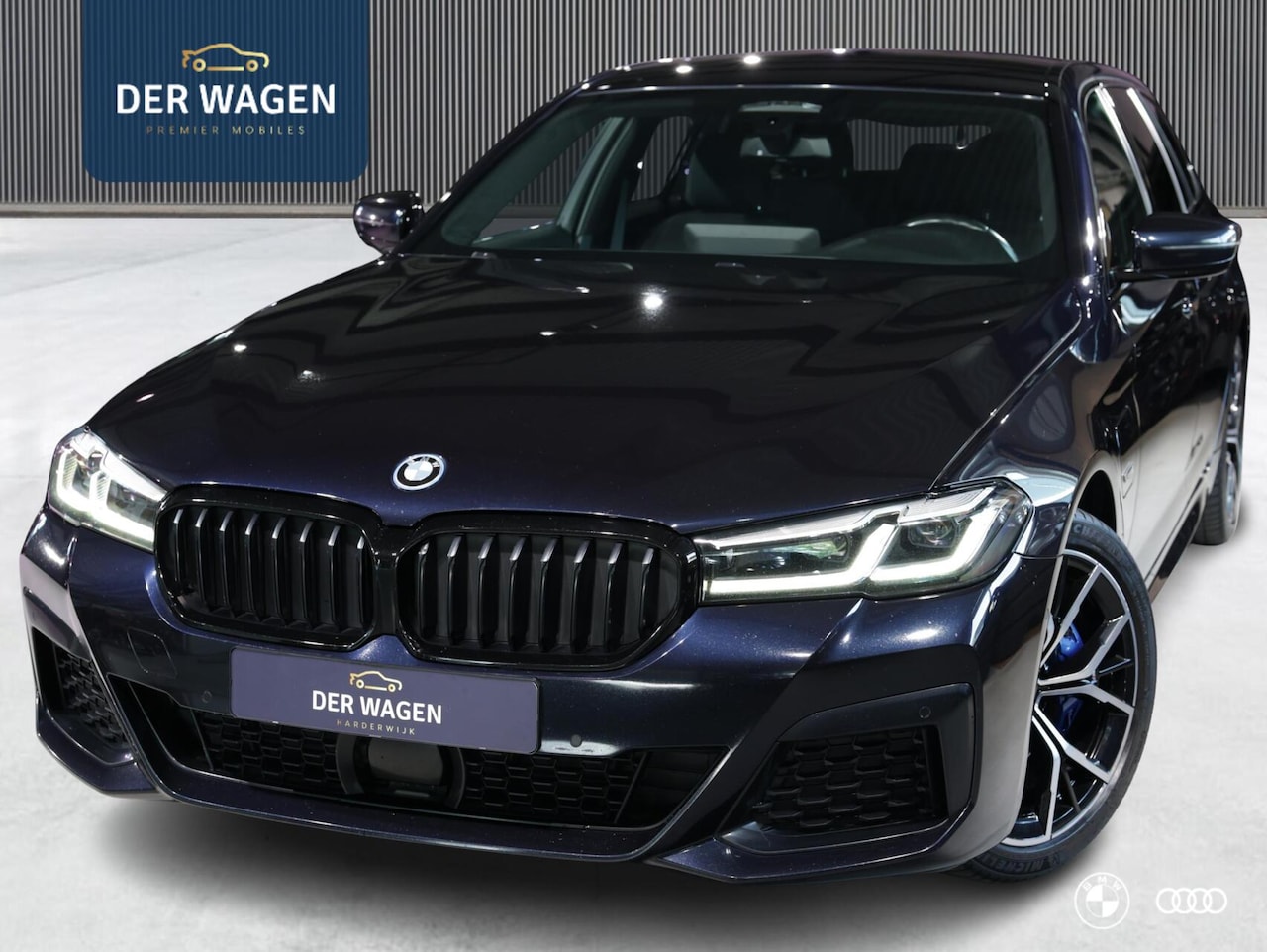 BMW 5-serie - 530E M SPORT / LASER / HIFI / TREKHAAK / CARPLAY / ACC - AutoWereld.nl