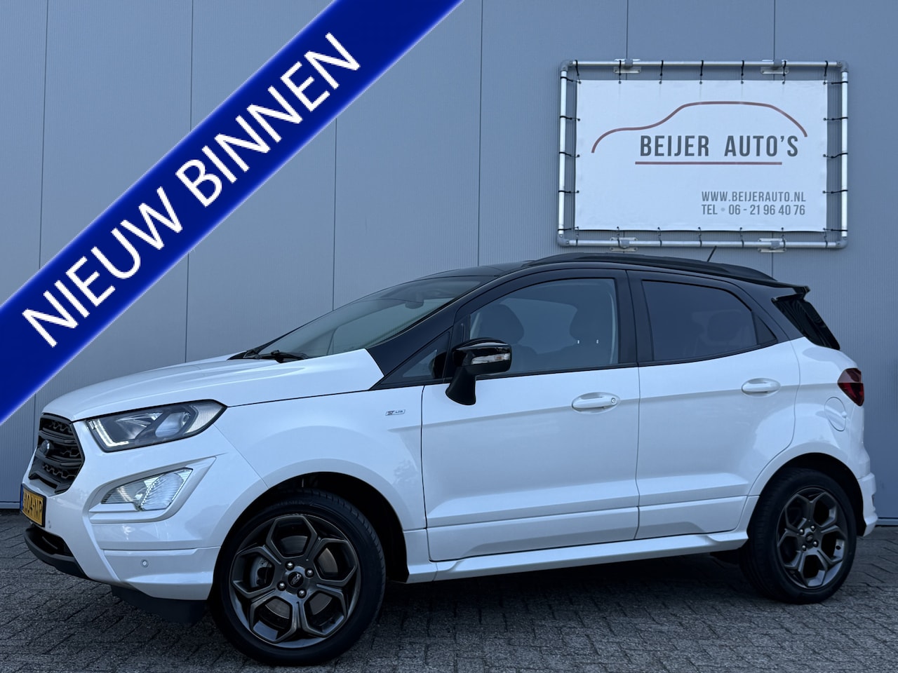 Ford EcoSport - 1.0 EcoBoost ST-Line Carplay/Trekhaak/Camera. - AutoWereld.nl