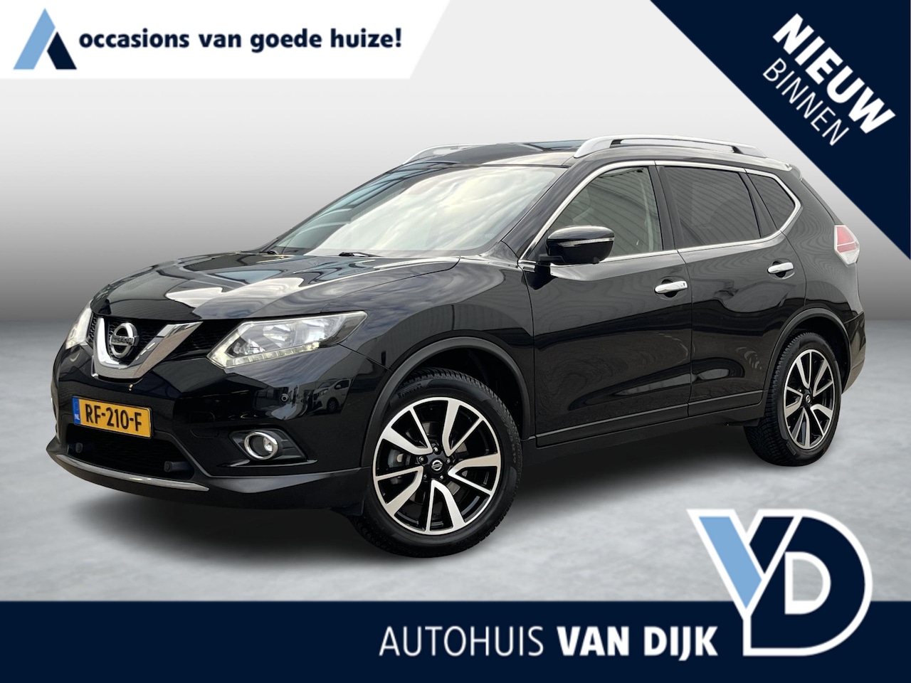 Nissan X-Trail - 1.6 DIG-T N-Connecta 7p. | NL Auto/Navi/Pano.Dak/360° Camera/Clima/Cruise/Trekhaak - AutoWereld.nl
