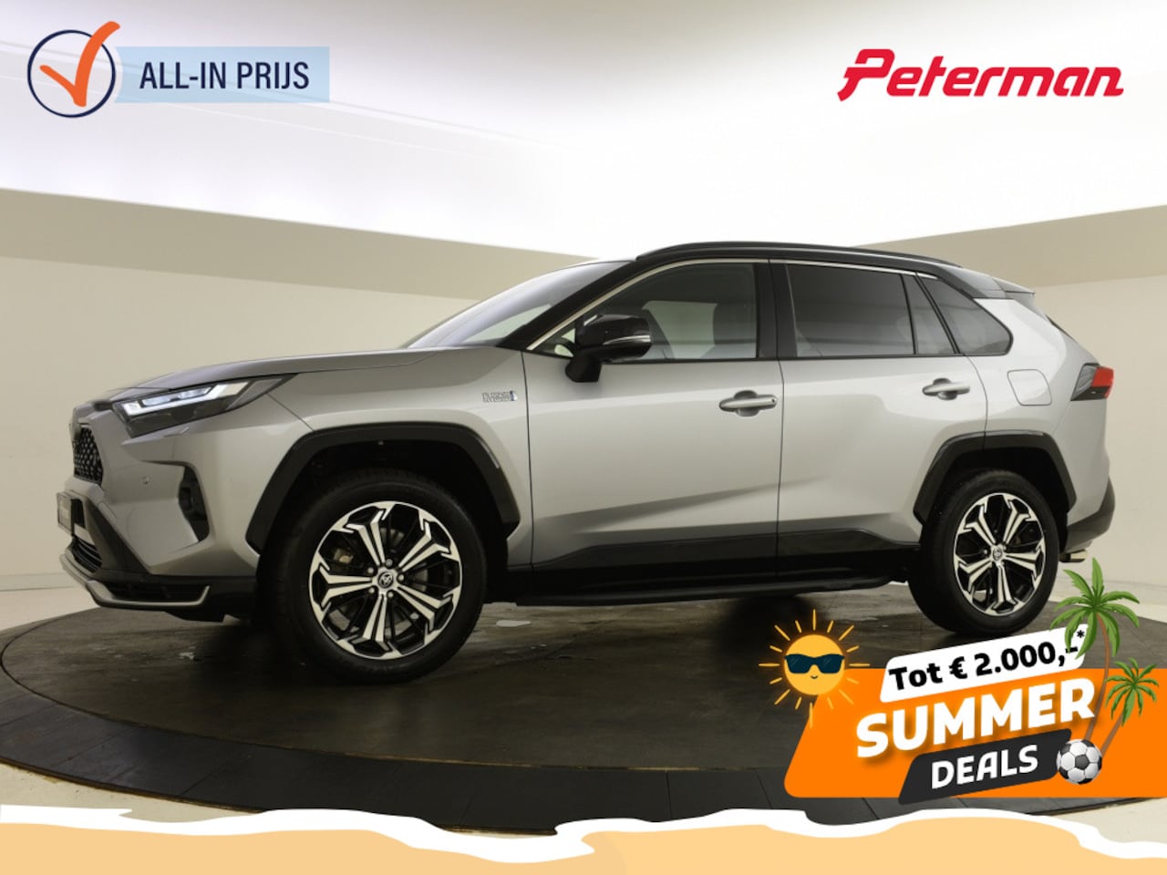 Toyota RAV4 - 2.5 Plug In Hybrid Style | 360 camera | 220V | Blindspot | PDC - AutoWereld.nl