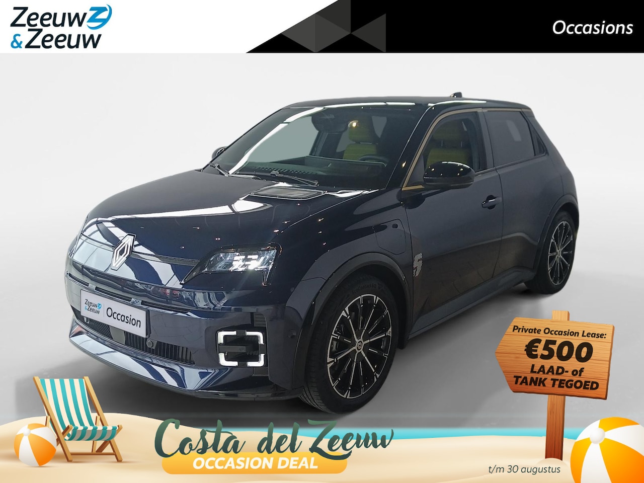 Renault 5 - comfort range iconic cinq 52 kWh *Navi+Camera*Parkeersensoren*Stoel/Stuur Verw.*Adaptive C - AutoWereld.nl