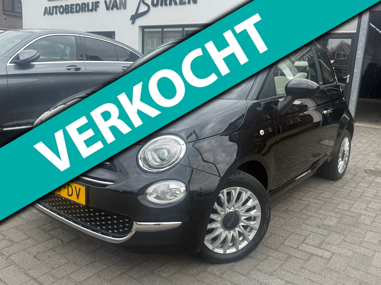 Fiat 500 C - 1.0 Hybrid Lounge 1.0 Hybrid Lounge, Apple Carplay/Android,Navigatie,Airco,L.M.Velgen - AutoWereld.nl