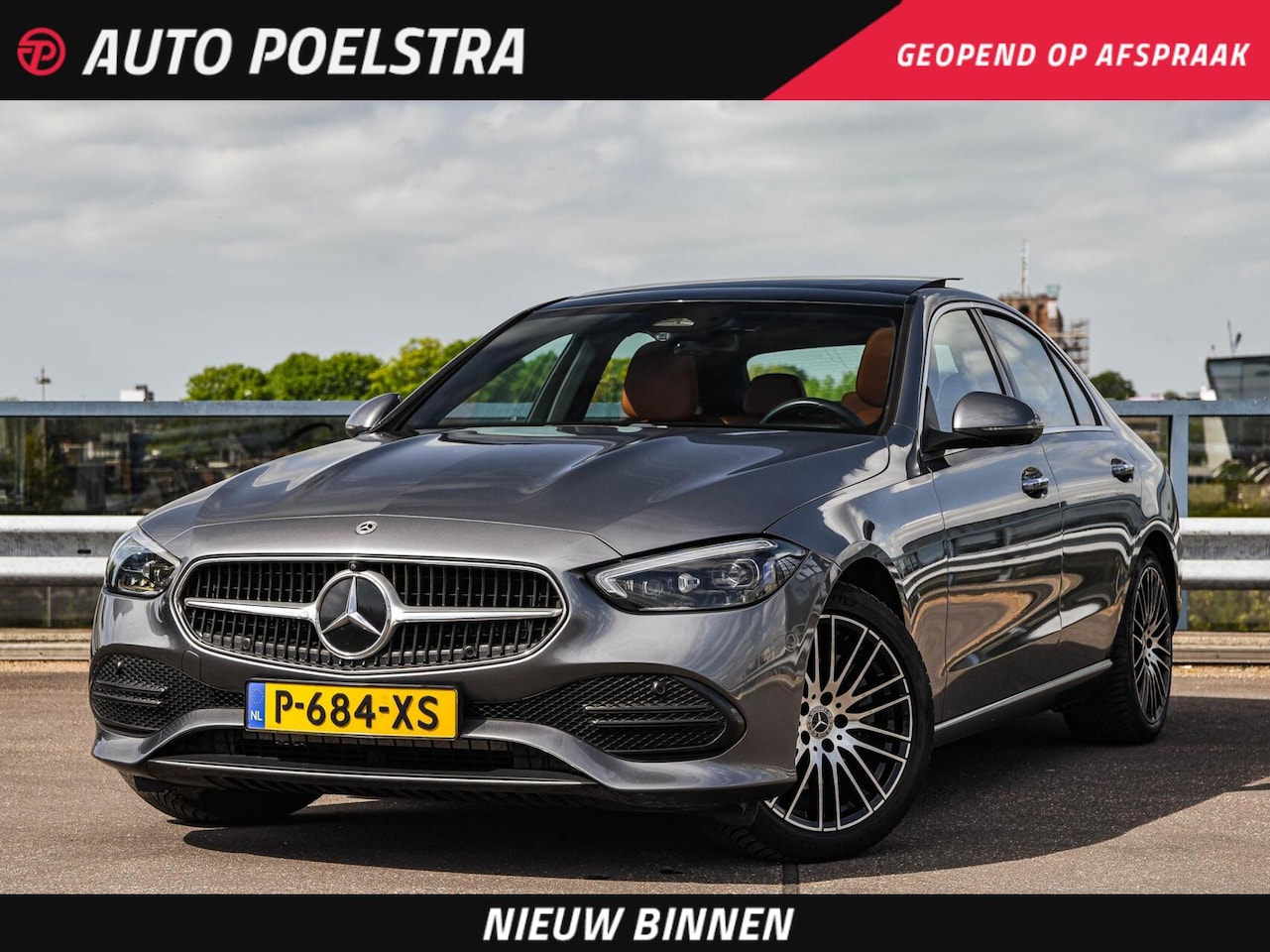 Mercedes-Benz C-klasse - 200 4MATIC 204 PK Luxury Line | Panoramadak | Trekhaak | Digital Light | 360 Camera | Lede - AutoWereld.nl