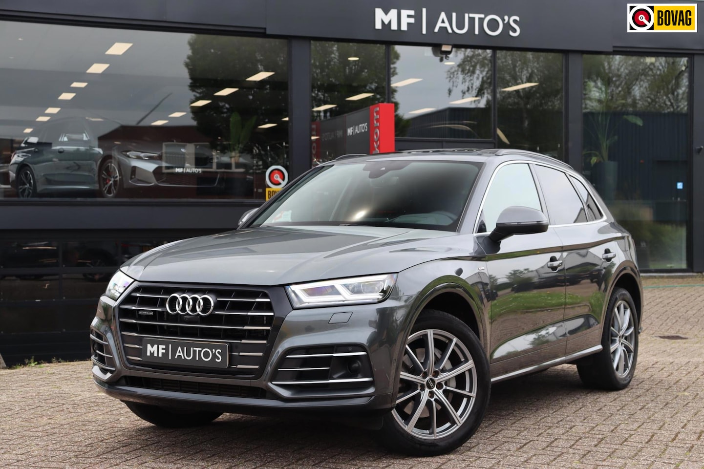 Audi Q5 - 55 TFSIe Quattro Competition|Pano|HUD|Matrix|B&O|ACC|Massage - AutoWereld.nl