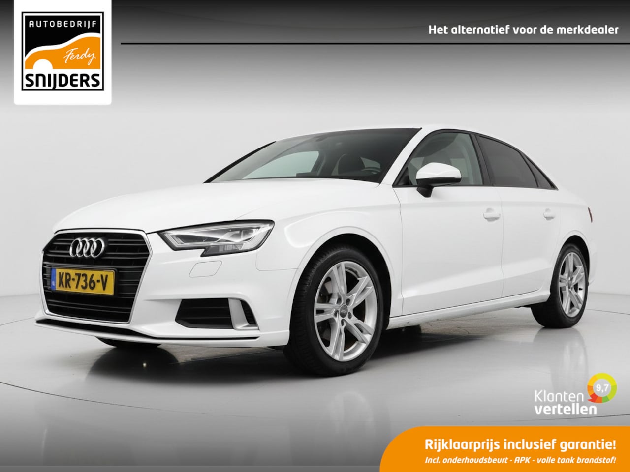 Audi A3 Limousine - TFSI Sport Lease Edition, Orig.NL | Navi | LED | PDC | Cruise Control | Trekhaak - RIJKLAA - AutoWereld.nl