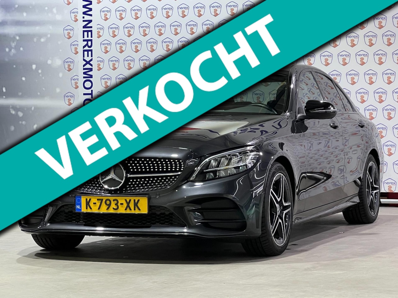 Mercedes-Benz C-klasse - 180 Business Solution AMG UITVERKOOP/PANO/CAMERA/TREKHAAK/APPLE CARPLAY - AutoWereld.nl