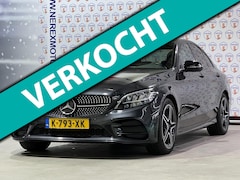 Mercedes-Benz C-klasse - 180 Business Solution AMG UITVERKOOP/PANO/CAMERA/TREKHAAK/APPLE CARPLAY