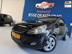 Opel Corsa - 1.2-16V Edition /bj.2009 / kleur: zwart / NAP met 146180 km./ APK tot 07/2027 / airco / sp