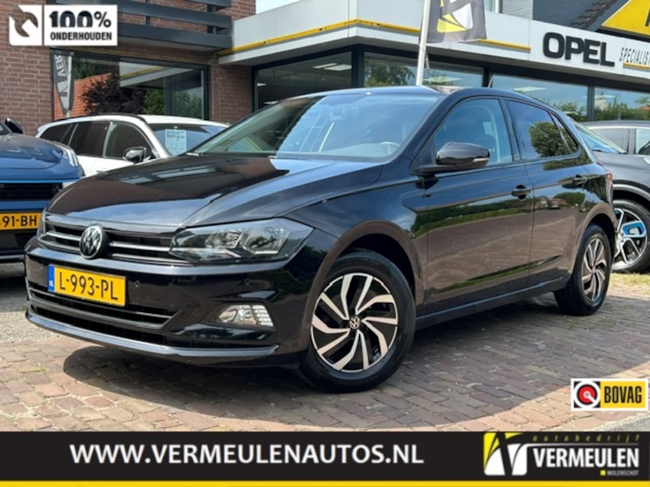 Volkswagen Polo - 1.0 TSI 95PK Comfortline Business + 15"/ Navi/ Clima/ Ad.Cruise/ CarPlay/ NL auto - AutoWereld.nl