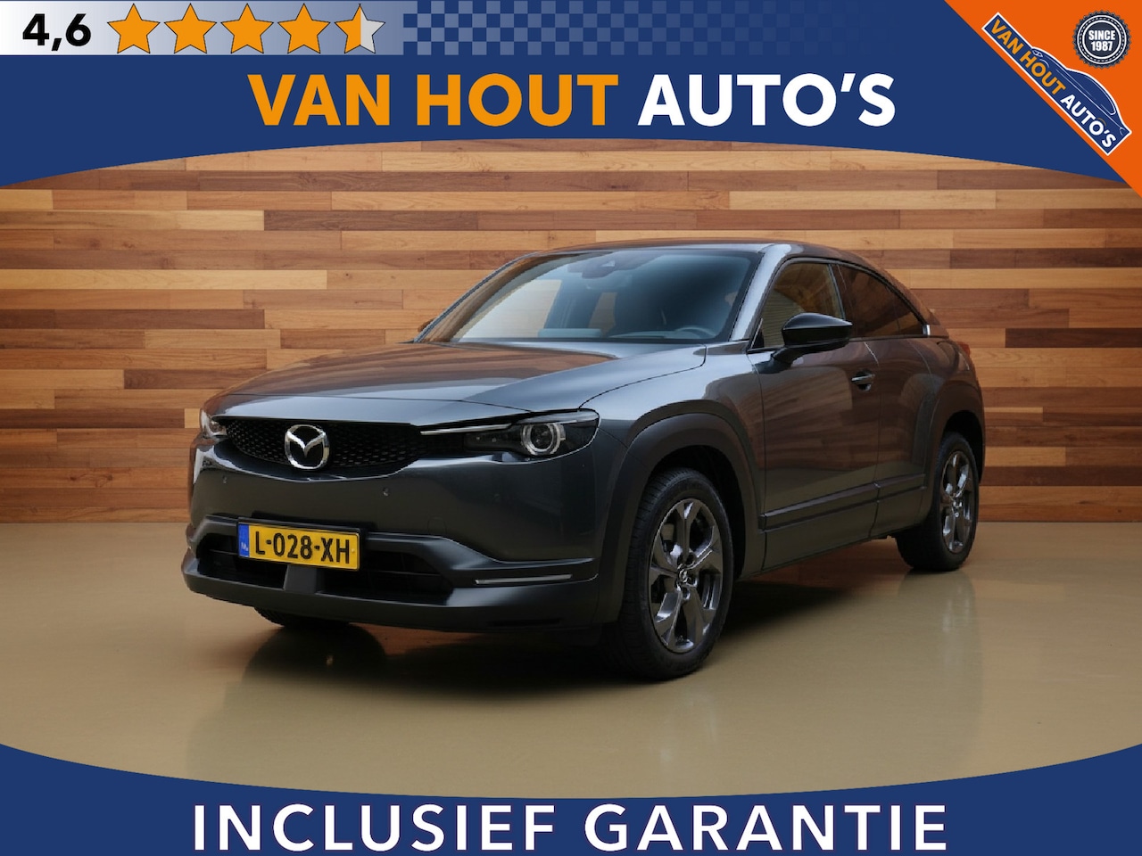 Mazda MX-30 - e-SkyActiv 145 Comfort 36 kWh SOH 59.56% - AutoWereld.nl
