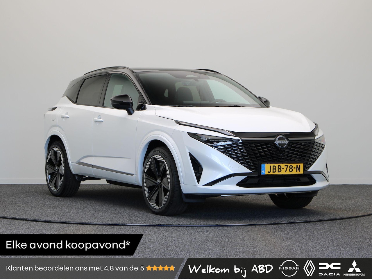 Nissan Qashqai - 158pk MHEV Xtronic N-Design | 360 Camera | Clima | Keyless | Trekgewicht 1800KG | Stoelver - AutoWereld.nl