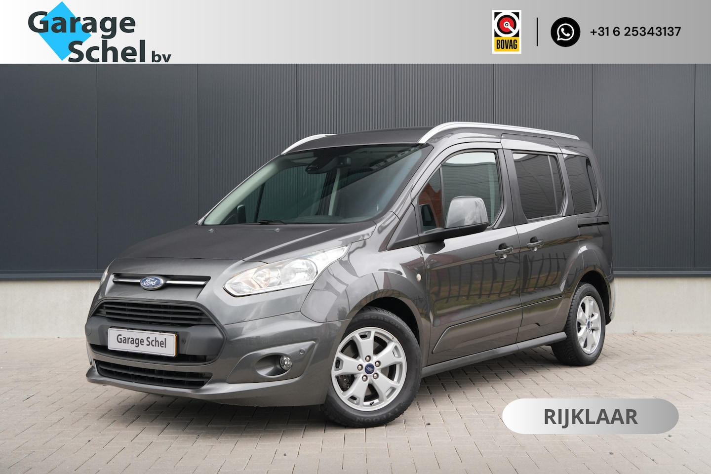 Ford Tourneo Connect Compact - 1.0 Titanium - Trekhaak - Pano - Stoelverwarming - Carplay - Navi - Cruise - Auto Clima - - AutoWereld.nl
