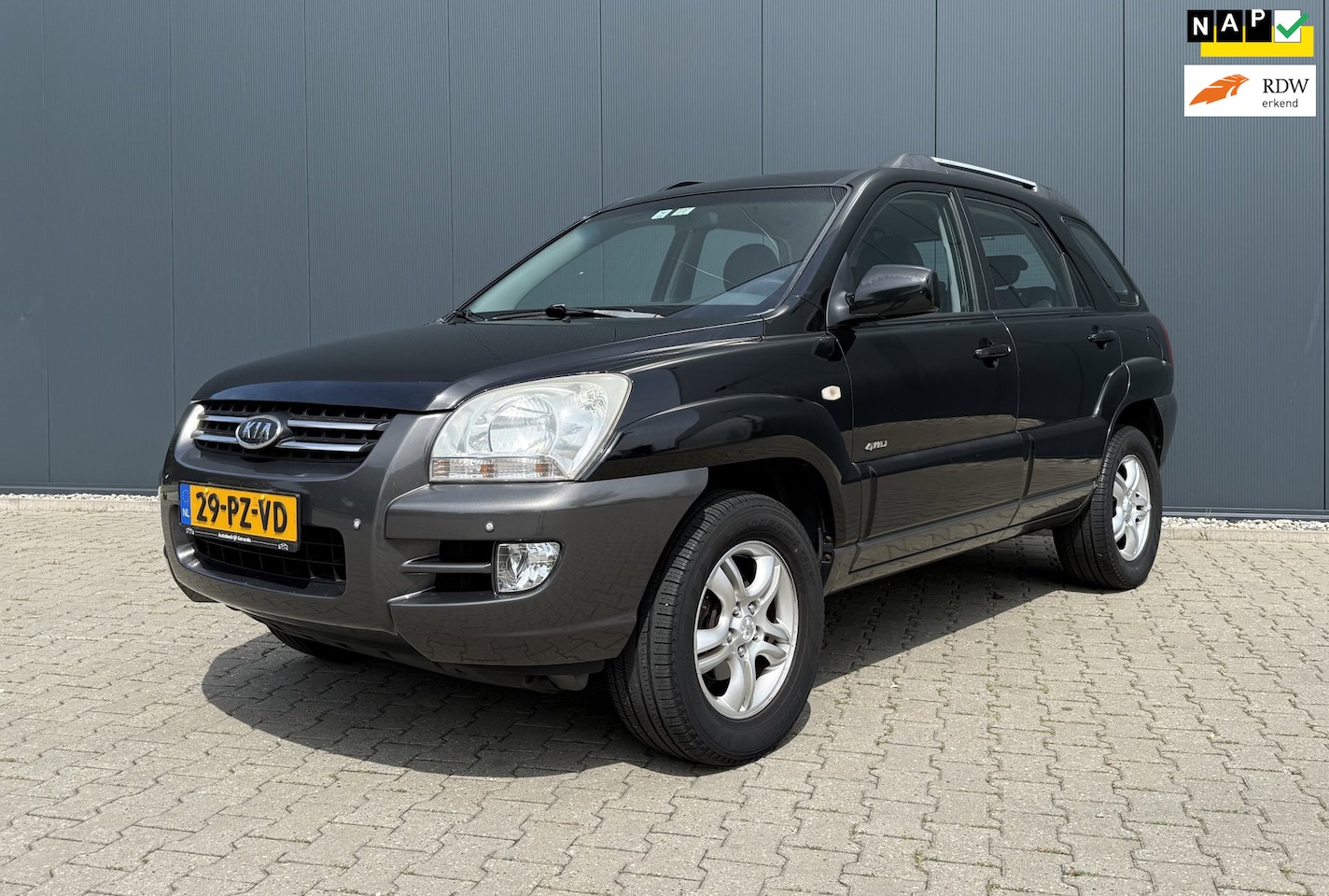 Kia Sportage - 2.7 V6 Adventure 4WD Airco Cruise Trekhaak APK NAP - AutoWereld.nl